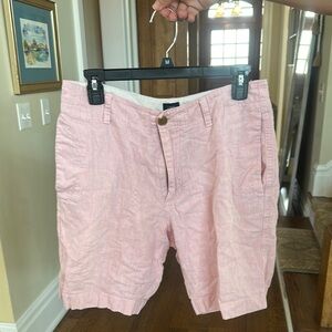 J. Crew Pink Flat Front Shorts Summer Essential